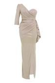 gold-plus-size-velvet-13-single-sleeve-maxi-dress-961586-029-14491